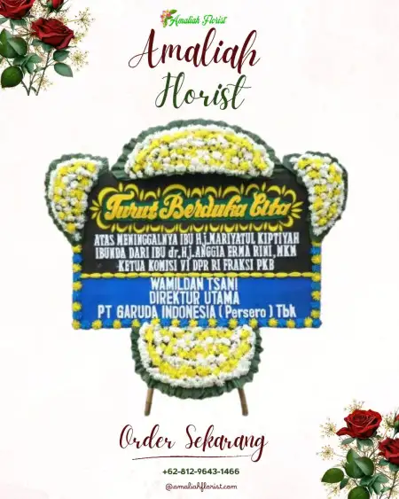 Papan Bunga Duka Air Teman
